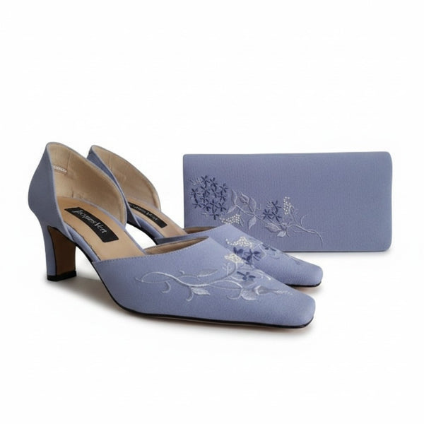 Jacques Vert Matching Clutch and Womens Heels