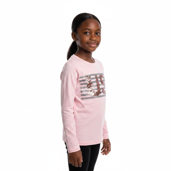 US Girls Pink Long Sleeved T-Shirt