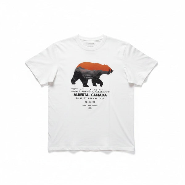 Primark The Great Outdoors White Mens T-Shirt