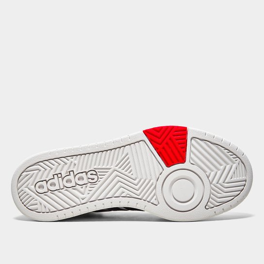 Adidas White Basketball Hoops 3.0 Mid Mens Trainers