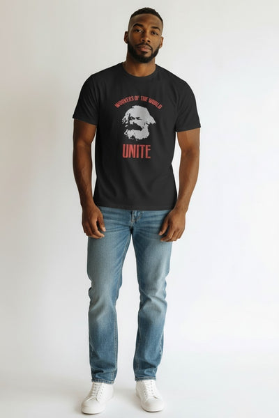 Tribal Black Workers of the World Mens T-Shirt