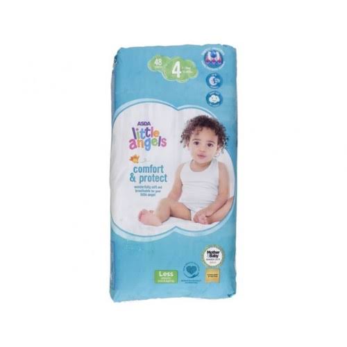 Asda Little Angels Baby Diapers Size 4