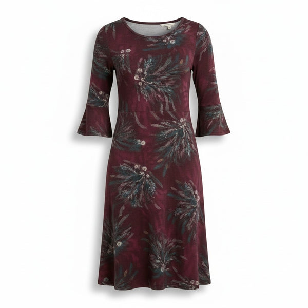 Next Womens Berry Floral Midi Dress