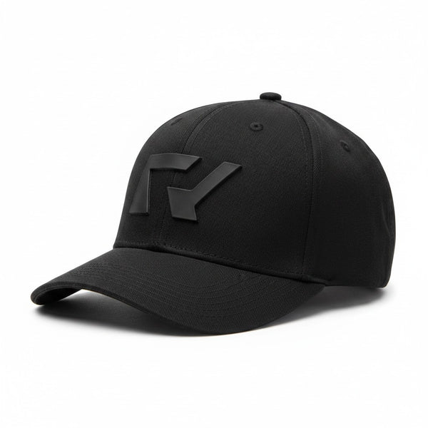 Ript Snap Black Back Hat Mens Face Cap