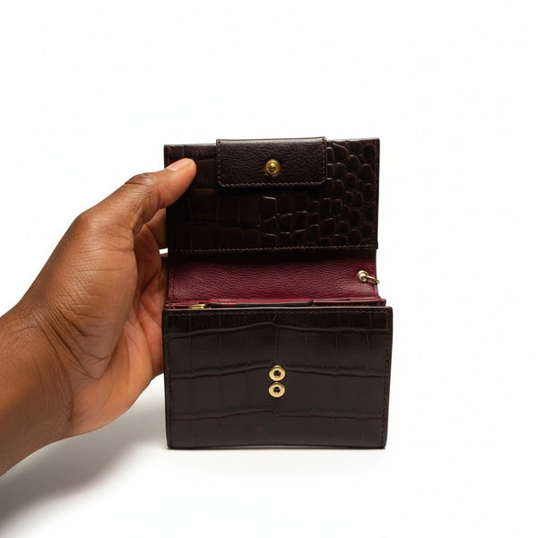 Radley Croc Brown Pure Leather Womens Purse