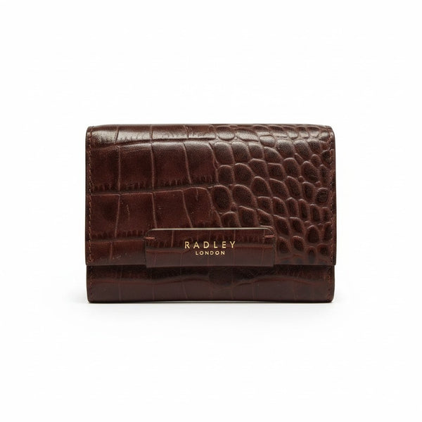 Radley Croc Brown Pure Leather Womens Purse