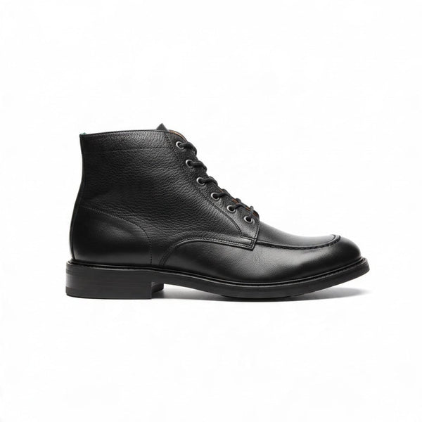 Jones Bootmaker Fulham Black Leather Mens Boots