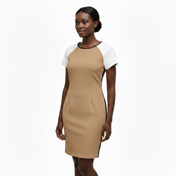Next Womens Brown Petite Dress