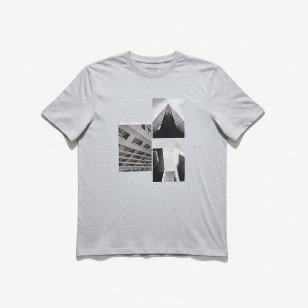 Primark Cares Marl Grey Sao Paolo Mens T-Shirt