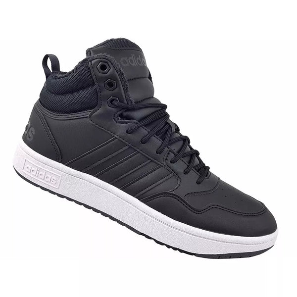 Unisex Universal Adidas Hoops 30 Mid Wtr GZ6679 Black