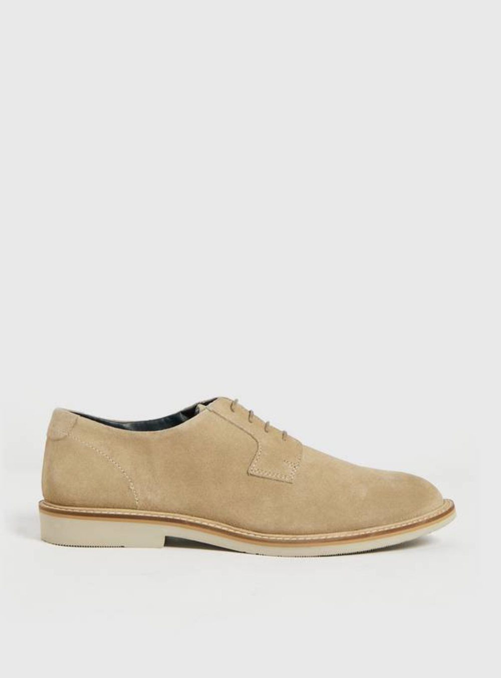 Tu Stone Suede Desert Derby Mens Shoes