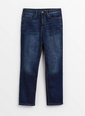Tu Dark Denim Straight Leg Stretch Mens Jeans