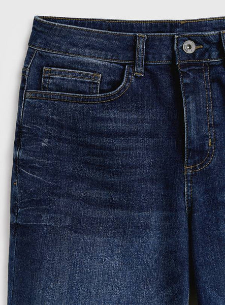 Tu Dark Denim Straight Leg Stretch Mens Jeans