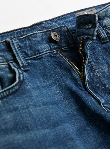 Tu Mid Denim Tapered Fit Mens Jeans