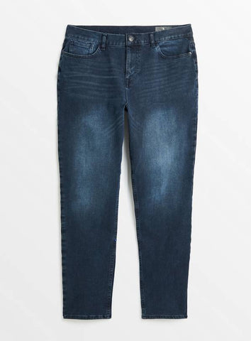 Tu Blue Black Flexi Stretch Skinny Fit Mens Jeans