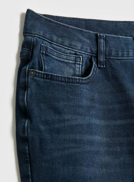 Tu Blue Black Flexi Stretch Skinny Fit Mens Jeans
