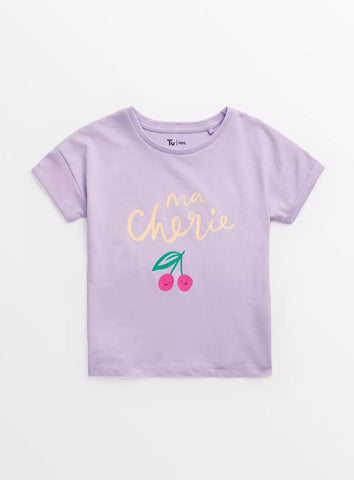 Tu Lilac Ma Cherie Younger Girls T-Shirt