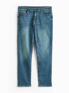 Tu Blue Faded Slim Fit Vintage Mens Jeans