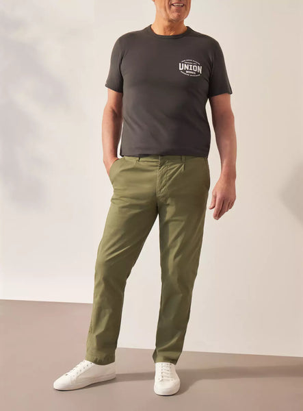 Union Works Khaki Classic Chino Trousers