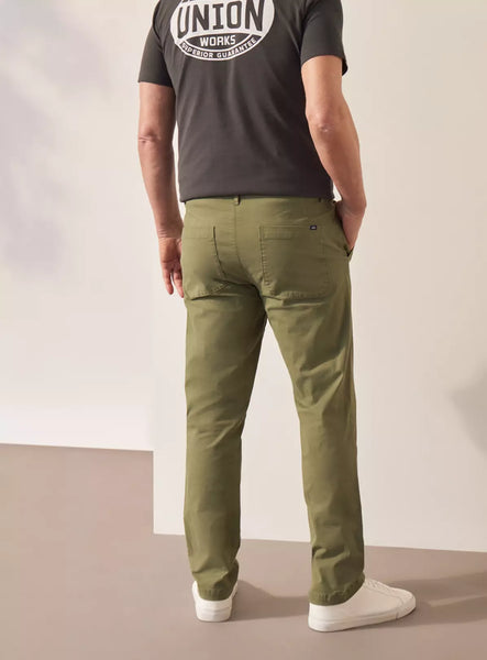 Union Works Khaki Classic Chino Trousers