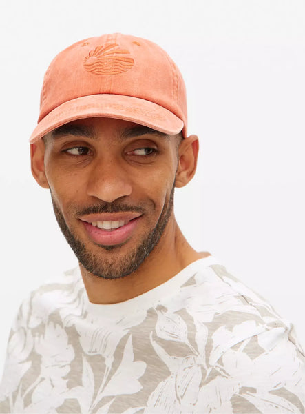 Tu Embroidered Red Mens Face Cap