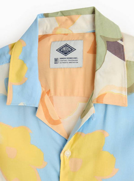 Union Works Multi Floral Printed Mens Shirt