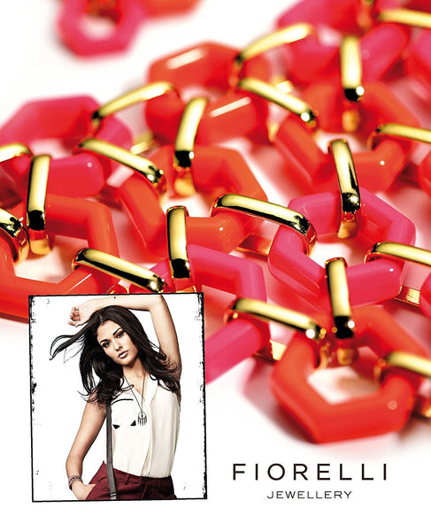 Fiorelli Costume Collection Pink and Orange Resin Earrings - Stockpoint Apparel Outlet
