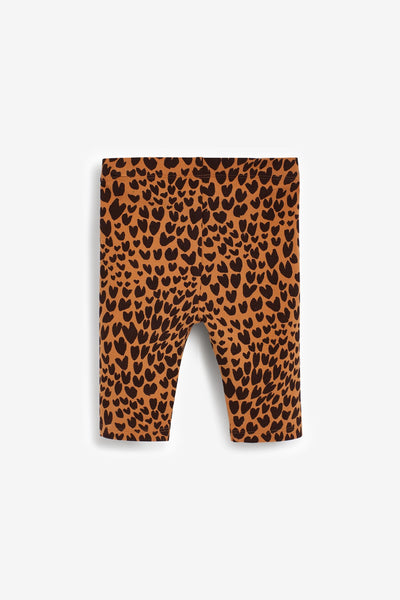 Next Animal Organic Cotton Cropped Younger Girls Leggings - Stockpoint Apparel Outlet