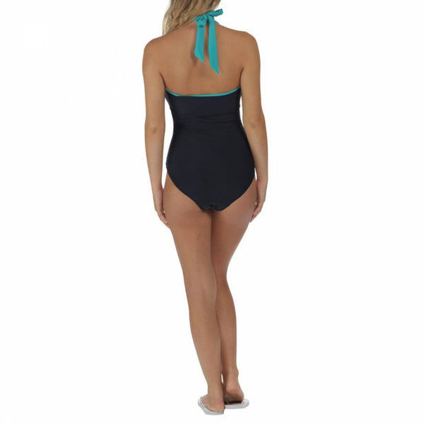 Regatta Women's Navy Verbenna Swimming Costume - Stockpoint Apparel Outlet