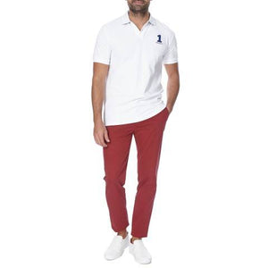 HACKETT London Red Kensington Slim Boys/Mens Chino Trousers - Stockpoint Apparel Outlet