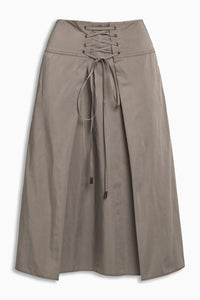 Next Mink Corset Midi Womens Skirt - Stockpoint Apparel Outlet