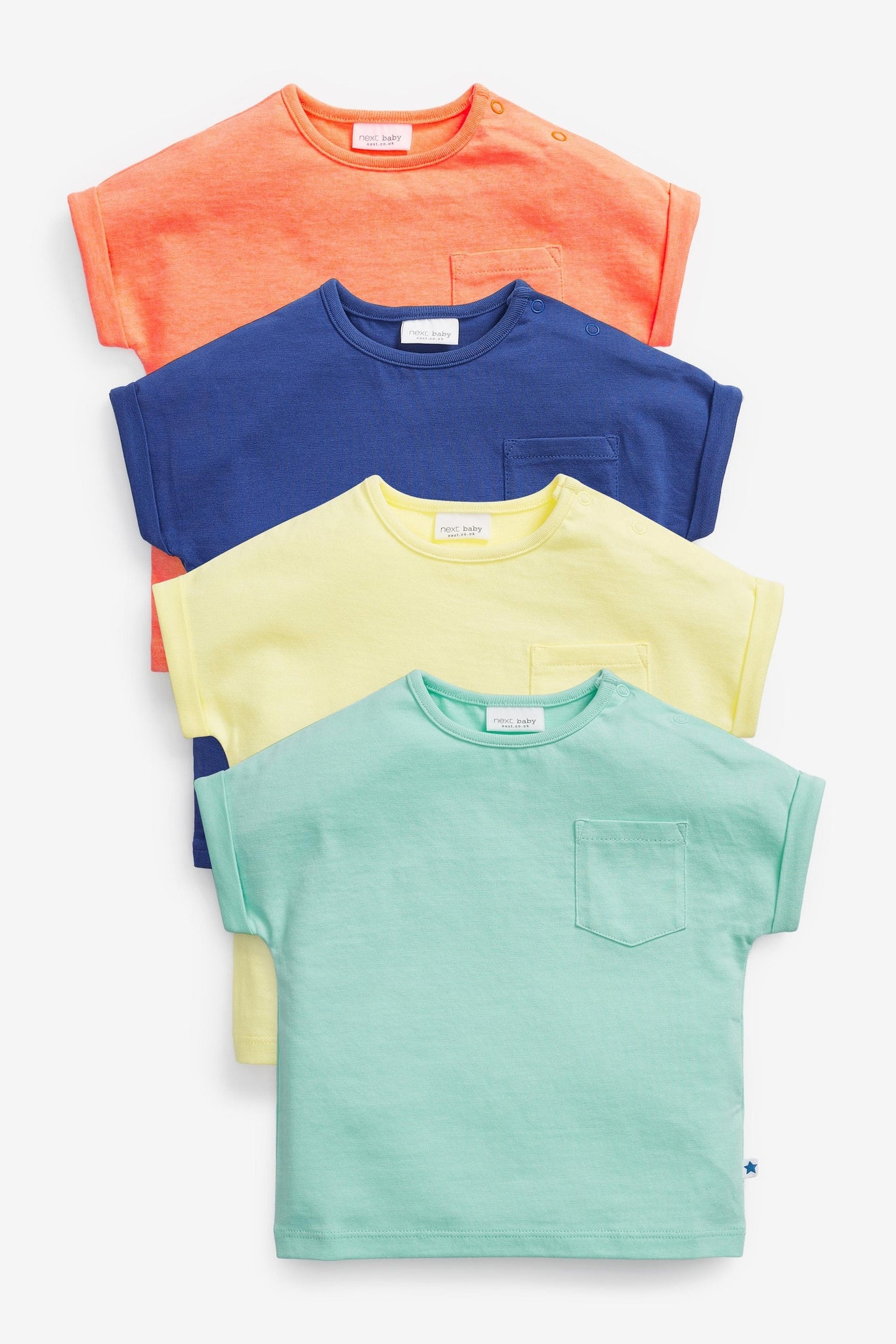 Next Pack of 4 Multi Baby Boys T-Shirts - Stockpoint Apparel Outlet