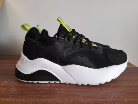 Primark Black Chunky Womens / Girls Trainers - Stockpoint Apparel Outlet