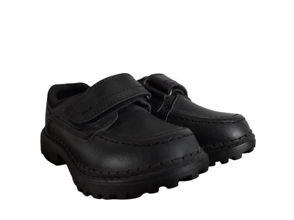 Boys black clearance school shoes