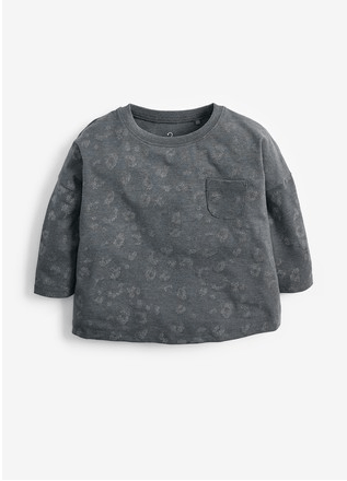Next Grey Animal Baby Girls T-Shirt  