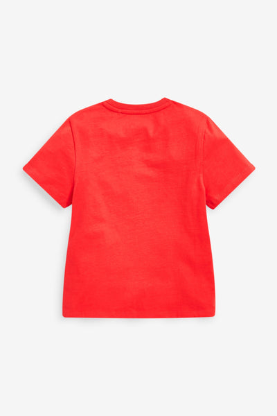 Next Red Relaxed Basic Older Girls T-Shirt - Stockpoint Apparel Outlet