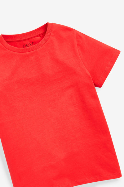 Next Red Relaxed Basic Older Girls T-Shirt - Stockpoint Apparel Outlet