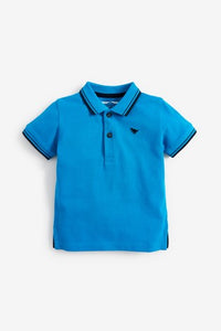 Next Bright Blue Baby Boys Polo Shirt - Stockpoint Apparel Outlet