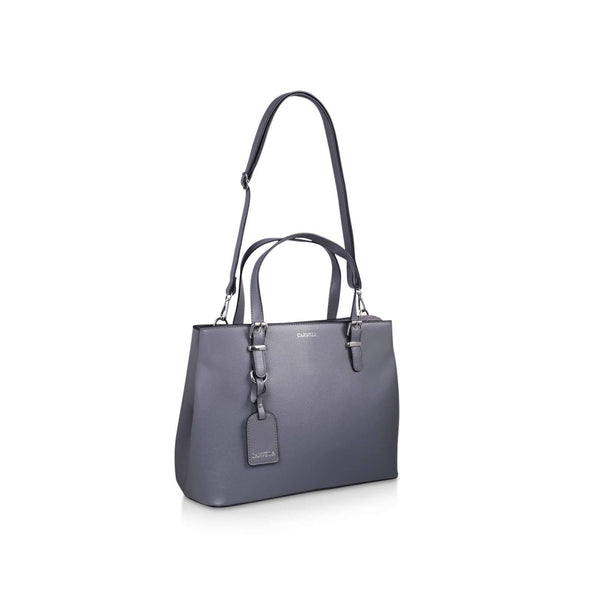 Kurt Geiger Carvel Grey Hooper Slouch Womens Tote Bag - Stockpoint Apparel Outlet