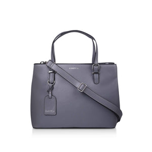 Kurt Geiger Carvel Grey Hooper Slouch Womens Tote Bag - Stockpoint Apparel Outlet