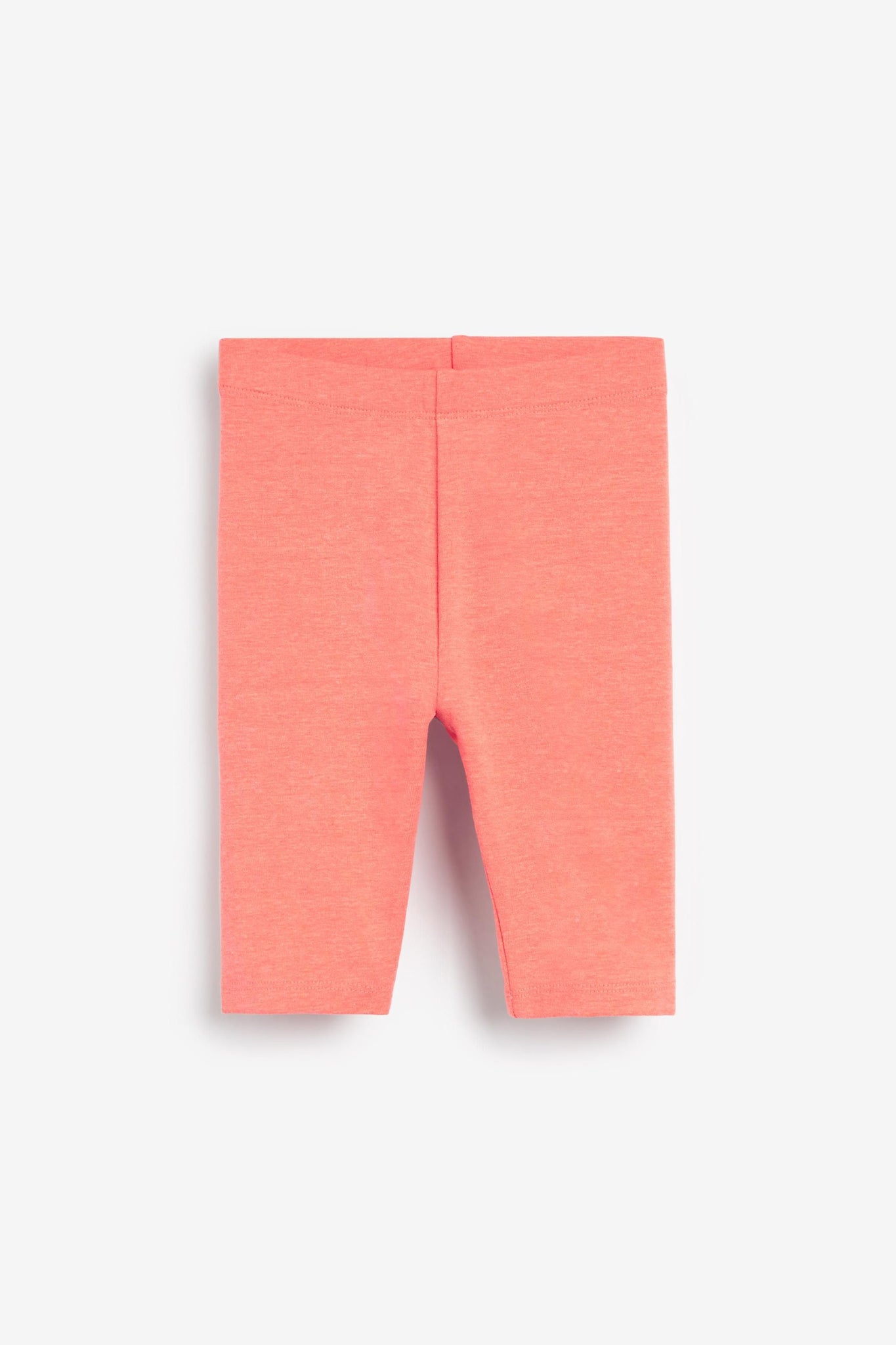 Next Fluro Coral Cropped Baby Girls Leggings - Stockpoint Apparel Outlet