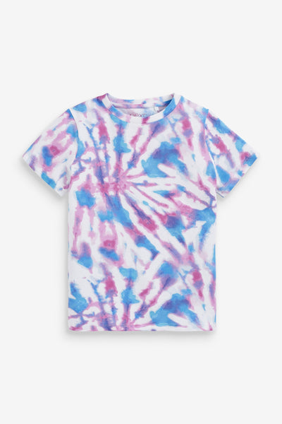 Next Multi Relax Fit Tie Dye Younger Boys T-Shirt - Stockpoint Apparel Outlet