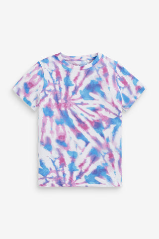 Next Multi Relax Fit Tie Dye Younger Boys T-Shirt - Stockpoint Apparel Outlet