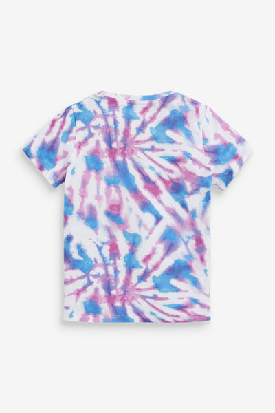 Next Multi Relax Fit Tie Dye Younger Boys T-Shirt - Stockpoint Apparel Outlet