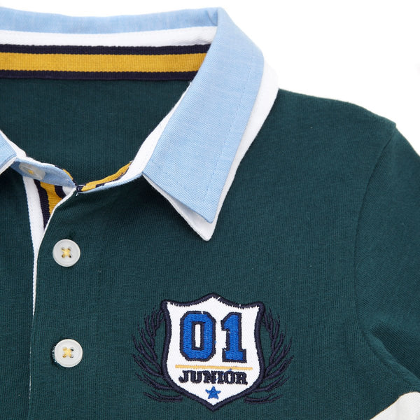 Dunnes Cut And Sew 01 Junior Boys Rugby Top - Stockpoint Apparel Outlet
