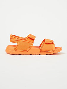 George Orange 2 Strap Younger Girls Sandals - Stockpoint Apparel Outlet