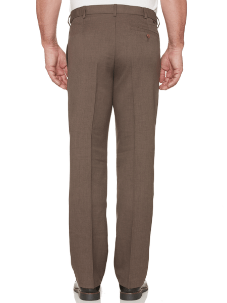 Farah Flexi Waist Trousers Taupe Marl Brown - Stockpoint Apparel Outlet