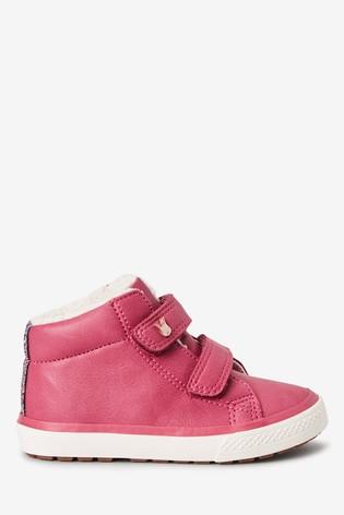 Next Touch Fastening High Top Trainers, Younger girls - Stockpoint Apparel Outlet