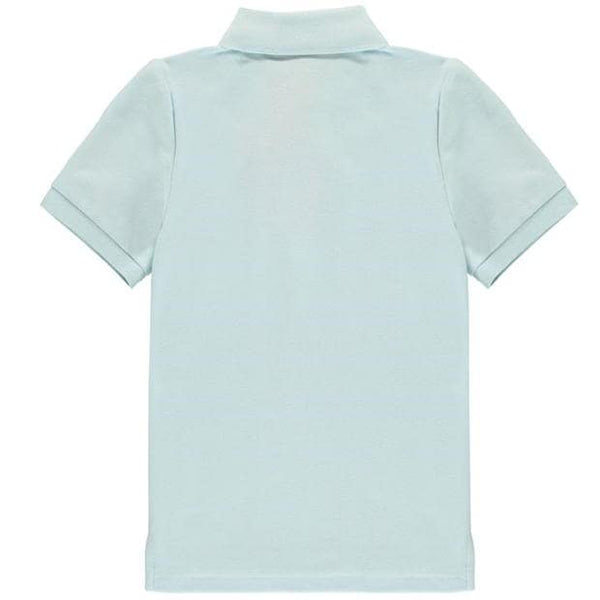 Slazenger Plain Light Blue Older Boys Polo Shirt - Stockpoint Apparel Outlet