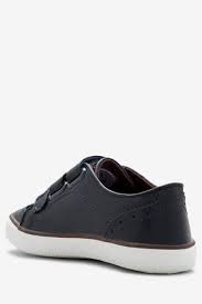 Next Navy Strap Baby Boys Brogue Shoes - Stockpoint Apparel Outlet